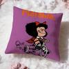 Anime M-MafaldaS Cushion Cover Premium Comfort Reversible Pillow Cove -Two in One Design for Any Room & Car Interior
