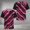 T-shirt z cyfrowym drukiem 3D dla nastolatków i mężczyzn, z krótkim rękawem, wszechstronny, oddychający
