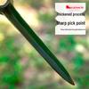 Heavy-Duty Dual-Head Steel Pickaxe