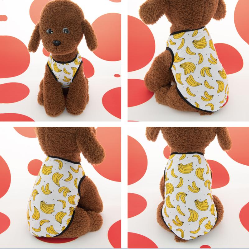 Pet Dog Vest Cat Vest Dog Clothes Cat Clothes Summer Thin Breathable Cooling Cut