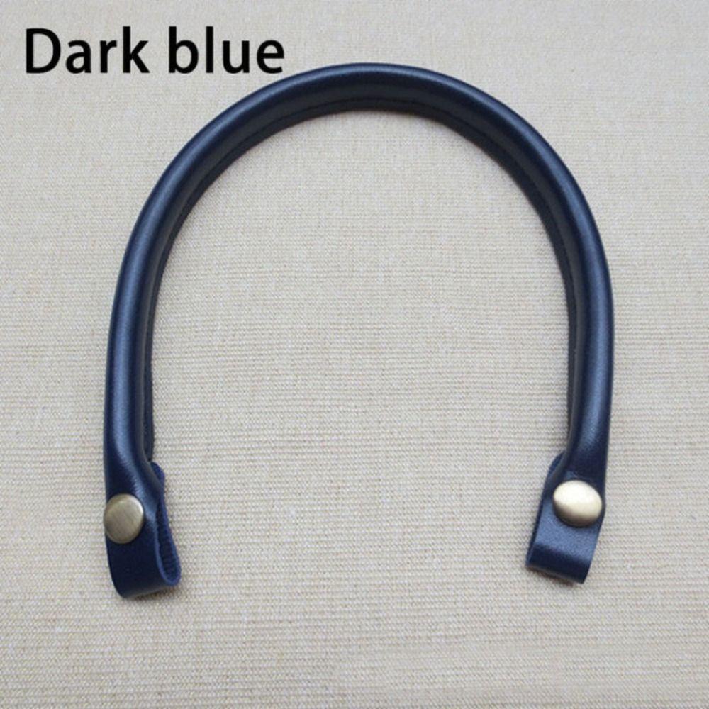 Solid Color Bag Handles PU Leather Tote Bag Straps Bag Accessories Bag Straps for Handbags Women
