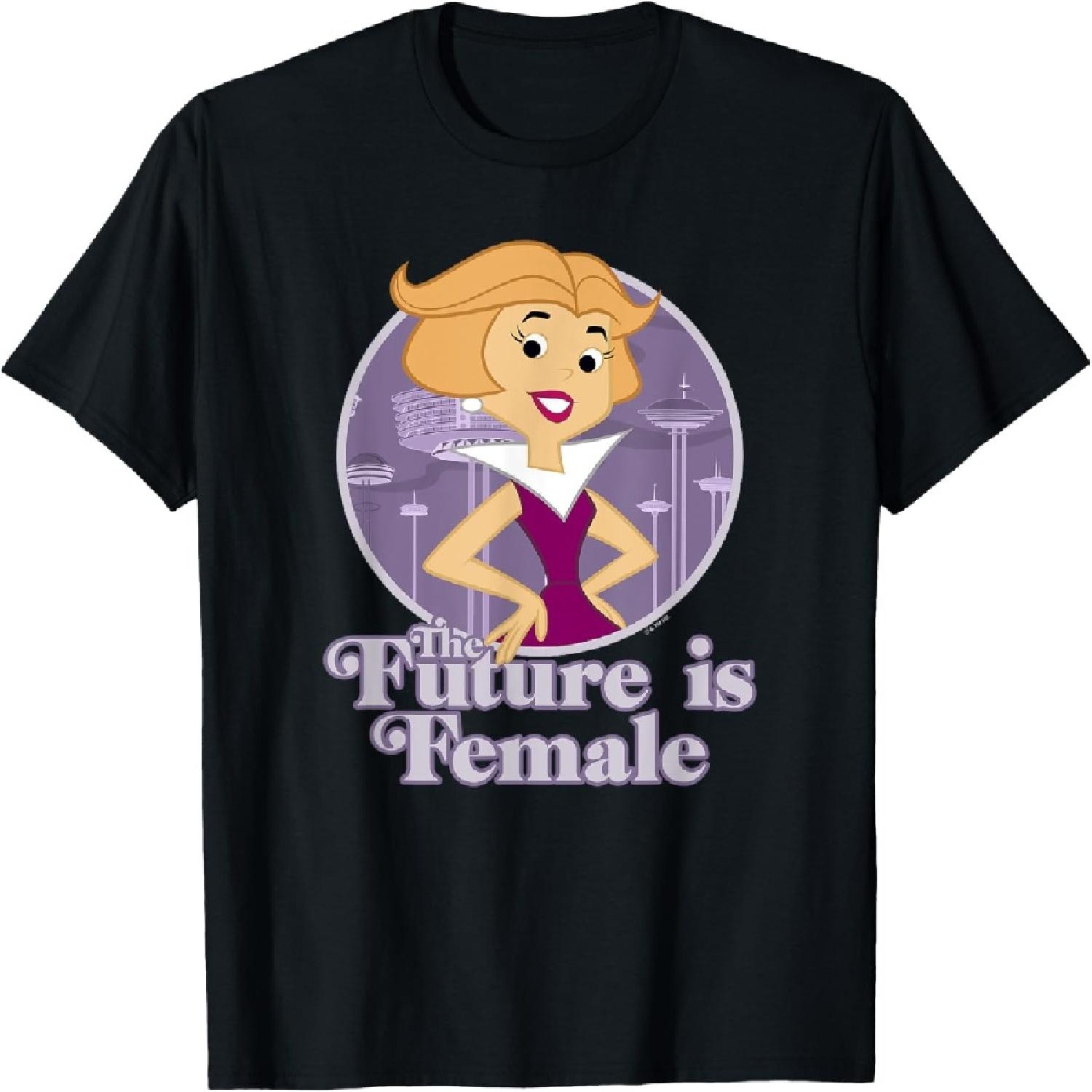 The Jetsons Jane Jetson The Future Is Female Vintage Circle T-Shirt S