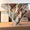 Polka dot double-sided heterochrome ethnic style retro 91 velvet large square scarf silk scarf women's spring and autumn warm shawl scarf scarf