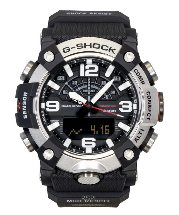 Casio G-Shock Master of G-Land Mudmaster Analog Digital Smartphone Link Black Dial Quartz GG-B100XM-1A 200M Men s Watch