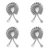 5-1PC 2/3/4M Telephone Line Shower Hose Plastic Water Plumbing Hose Anti-wrap Soft Hose Tube for Toilet Bidet Shattaff Sprayer
