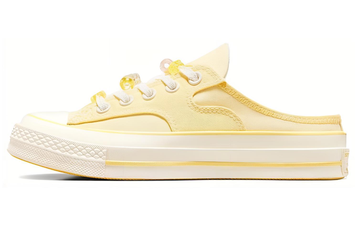 Converse Chuck 70 Mule Slip Желтый Белый Женские A10071C 36