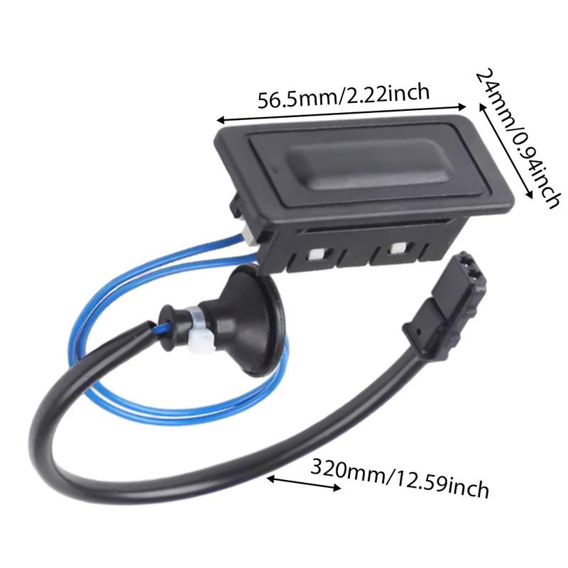 Rear Trunk Lock Boot Release Handle Switch Tailgate Opening Button Handle for Chevrolet Sonic Sedan Aveo Captiva 2012-