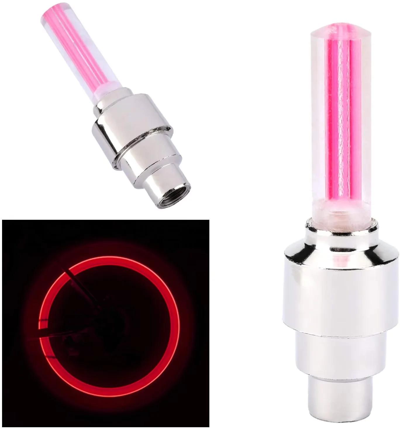 

Велосипедные фары Датчик движения Светодиодный фонарь для колес мотоцикла Декоративный водонепроницаемый светодиодный фонарь для шин Колпачки для вентилей шин велосипеда Спицы колес