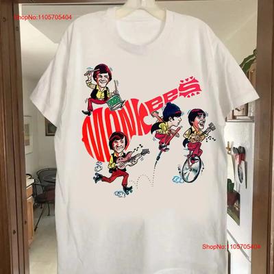 Vintage The Monkees Band Tour T Shirt Size S To 5xl Vintage Comfortable Breathable Graphic