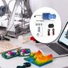 24 V 48 W Verbessertes Rapid Heat V6 Hotend Bimetall Heatbreak Keramik-Heizkerne Flow für 1,75 mm Filament 3D-Drucker