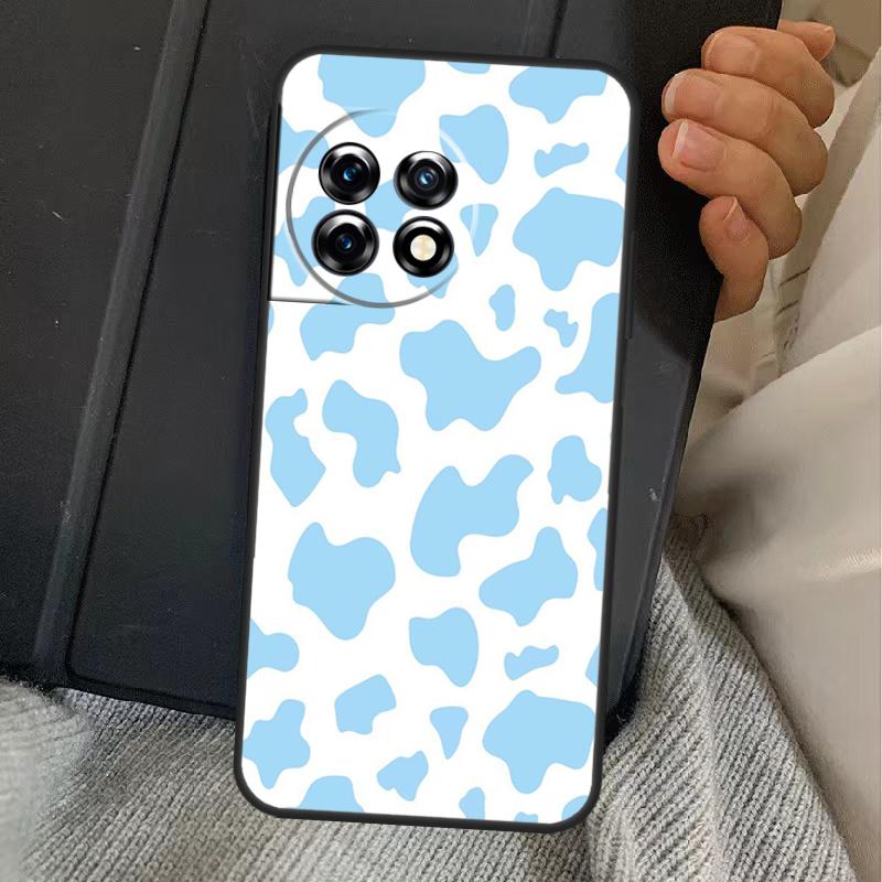 Cow Print Pattern Case For OnePlus 13R 12R 10R 13T 10T 8T 15 13 12 11 Nord CE 4 3 2 Lite N20 N30 Nord 5 Cover