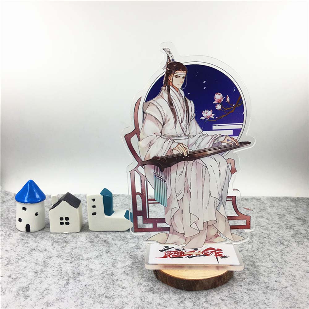 of Demonic Lan WangJi Figure Model Toys Acrylic Stand Figure Mo Dao Zu Shi Figure Model Plate