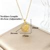 New Arrival Religion Moon/Arch Shaped Virgin Mary Jesus Zirconia Pendant Necklace Elegant Vintage Charm Jewelry Gift for Women