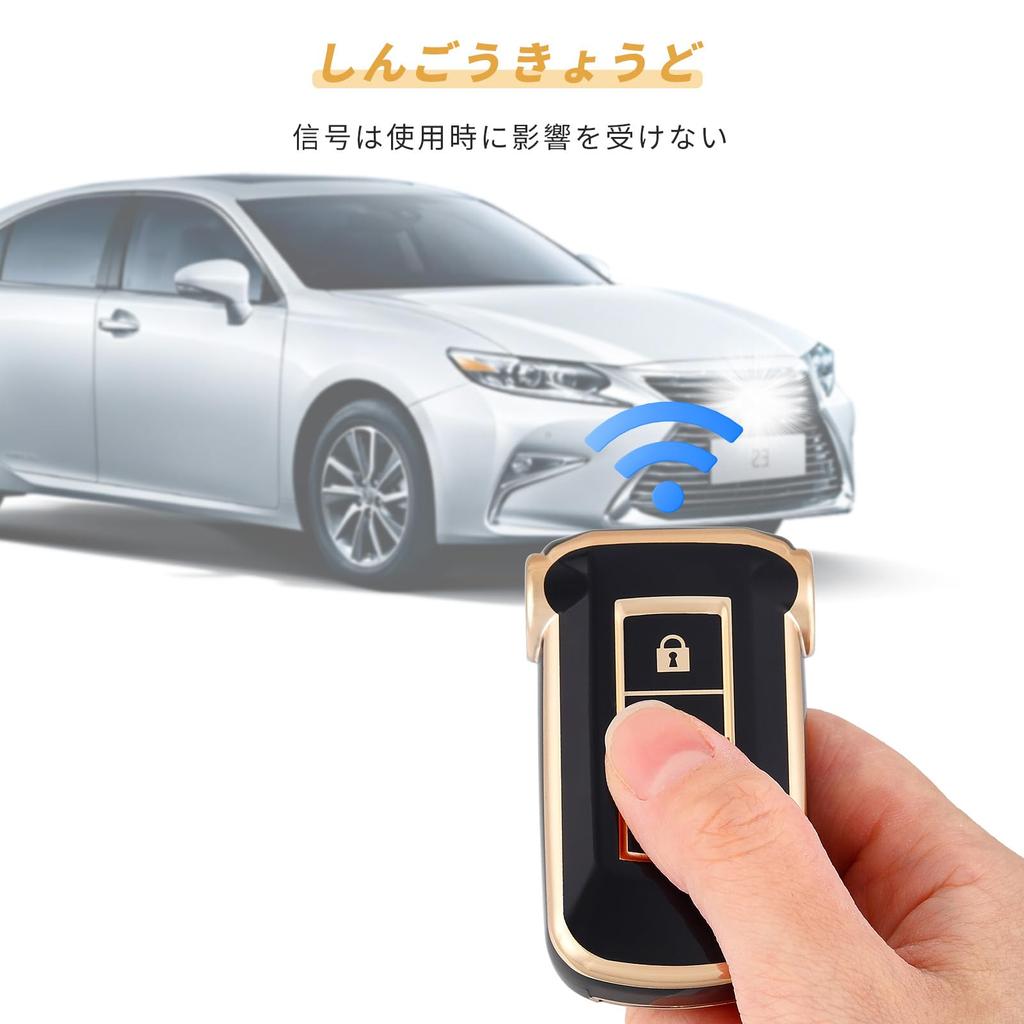 [OFFCURVE] Mitsubishi Delica D5 Dedicated Key Case, New Delica Car Keybo, TPU Material, Waterproof,