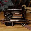 Meigardass Leg Genuine Multifunctional Waist Pouch for Thigh Hip and Shoulder Outdoor Waterproof and Abrasion Resistant Men's Bag, Leather,