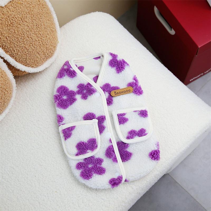 French Bulldog Dog Winter Clothes Newest Pet Cardigan Sweater for Small Dogs Puppy Pug Shirts mascotas Clothing sweterek dla psa