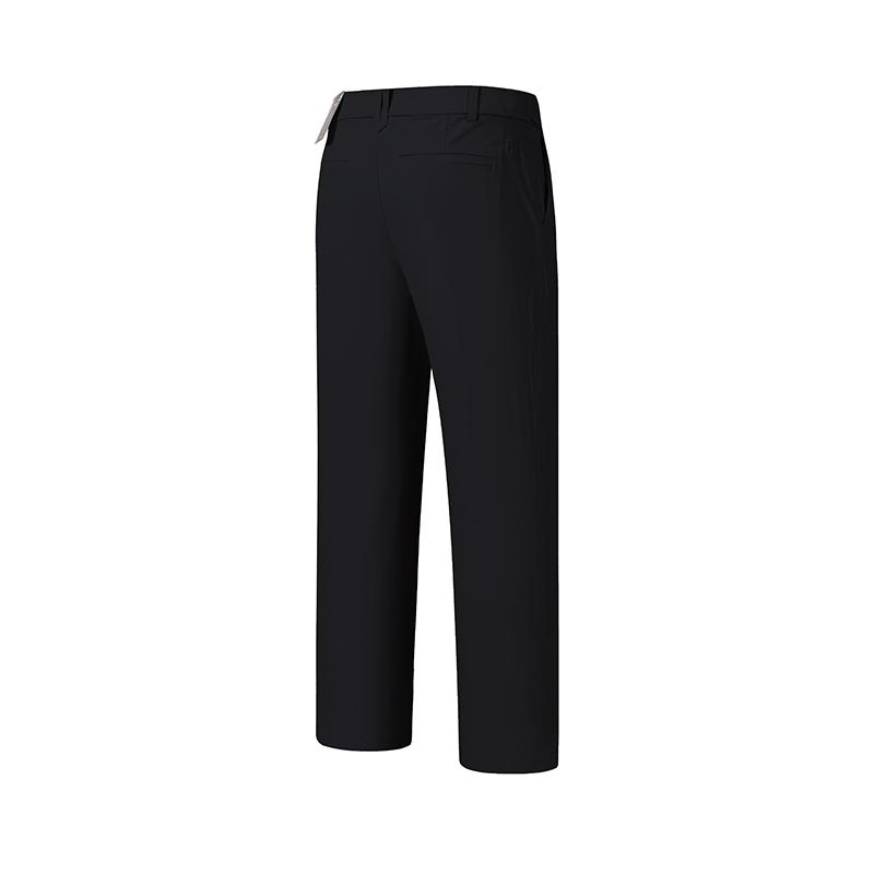 FILA Golf Series Solid Color Comfortable Fitted Casual Pants Men bottoms A11M635821FBK