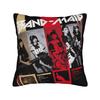Band Maid Girls Rock Square Pillow Case  Cushion Covers Awesome Zipper Decorative Pillowcase for Sofa xcm