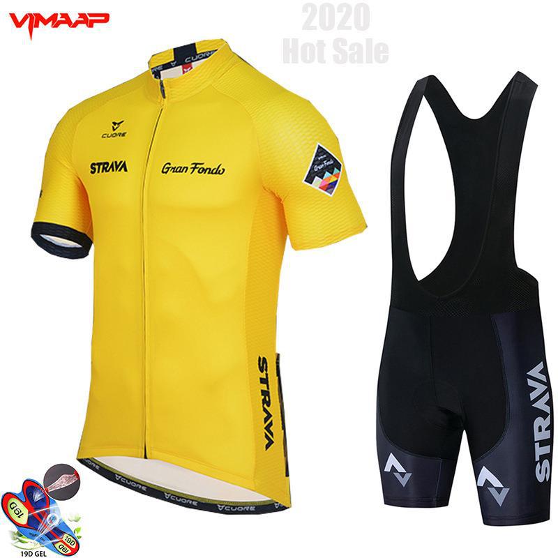 Cycling Suit Short Sleeve Strap Set Mountain Bike Men's Summer Riding Gear
