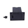 1 Set Diy Accessories 9V Battery Case Holder Cover Box For Acoustic Guitar Bass Pickup Black Guitar Parts