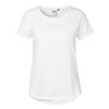 Neutral Womens/Ladies Plain Roll Sleeve T-Shirt