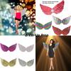 Fairy Wings Butterfly Costume Cosplay Dress Up Props Stage Accessories Carnival