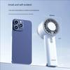 Instant Ice Cooling Handheld Fan Semiconductor Refrigeration 3 Speeds Ultra Quiet Brushless Motor USB Rechargeable Cooler