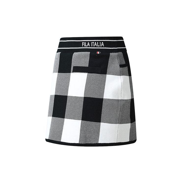 Fila Athletics Golf Sport Slim Fit Comfortable Plaid Casual Skirt Women Skirts A11W245302F-ZA