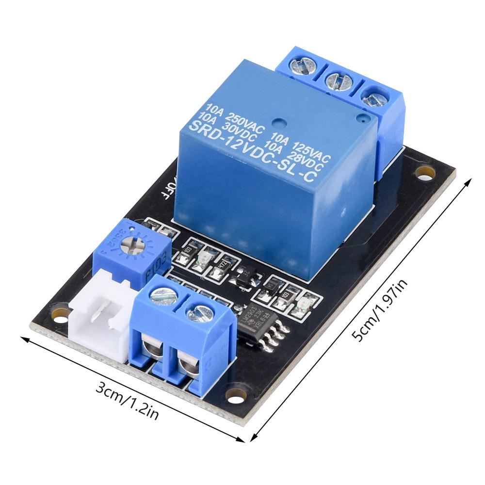 Thermistor Relay Module Temperature Controller DC 12V Adjustable Temperature Control Switch Sensor Module Thermostat Regulator