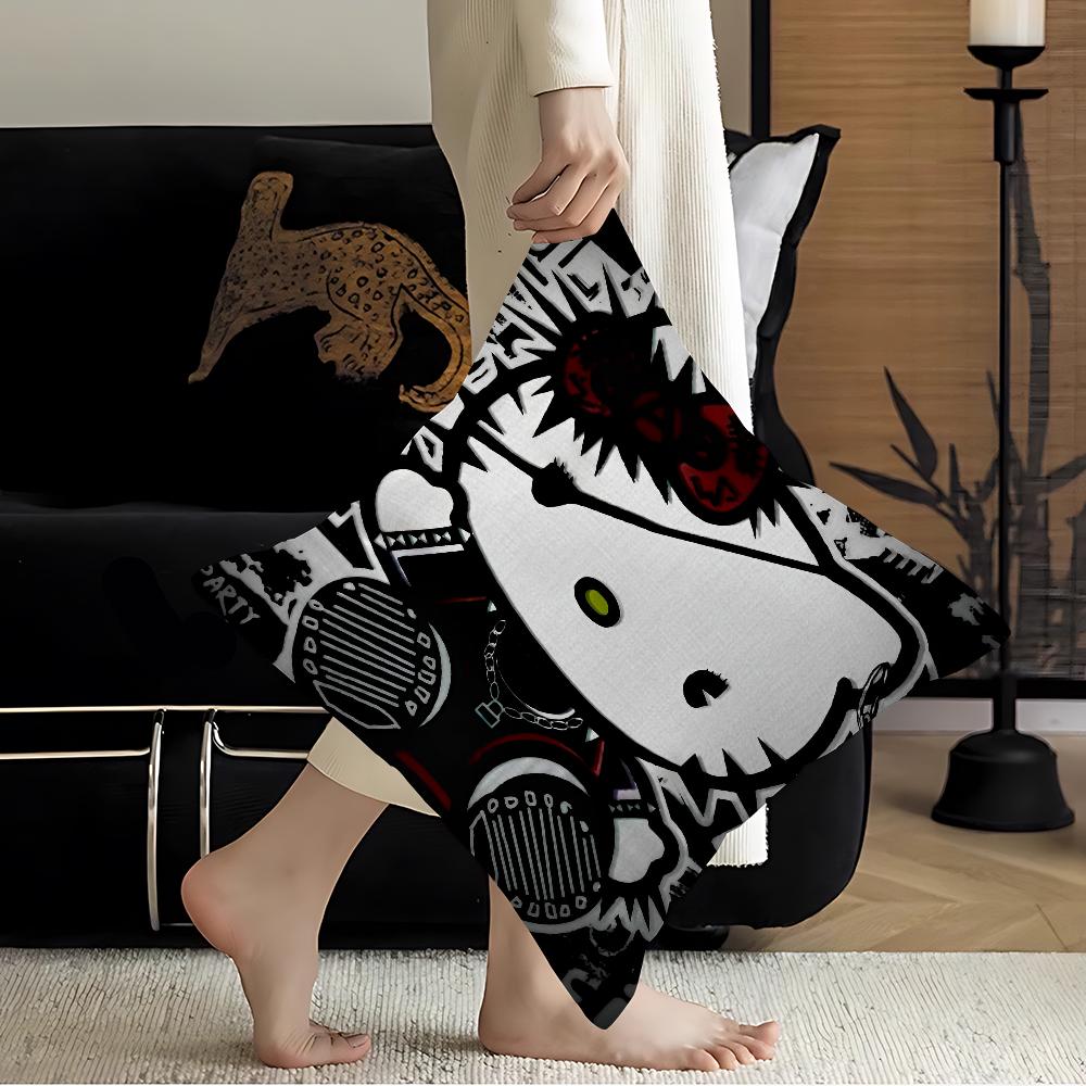 H-Hello-K-KittyS Cushion Cover Pillowcase Upholstery Sofa Throw Pillow Home Decor Pillowcas