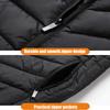 Heated Vest for Men Women Winter Thermal Smart USB Heating Vest 9 Carbon Fiber Heating Pads 3 Temperature Levels No Battery