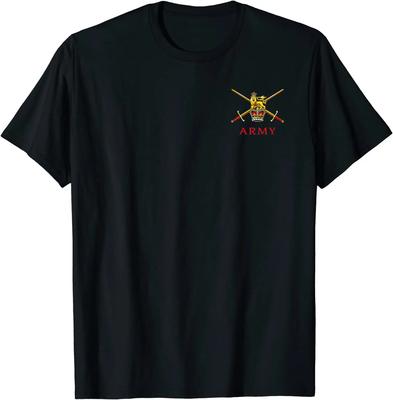 British Army UK Warfare Military Veteran Training Men T-Shirt Short Sleeve Casual Cotton O-Neck Summer Shirts