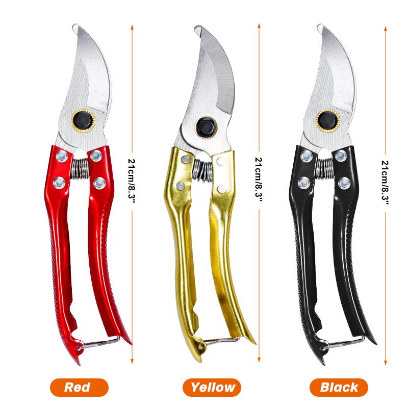 Stainless Steel Professional Gardening Shears Pruning branches Fruit Trees Flowers Household Pruning Tools Shears