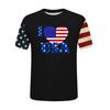 T Shirts For Women, Womens Short Sleeve Tops Dressy Summer O Neck Casual Trendy Blouses Tunic Tops Independence Day