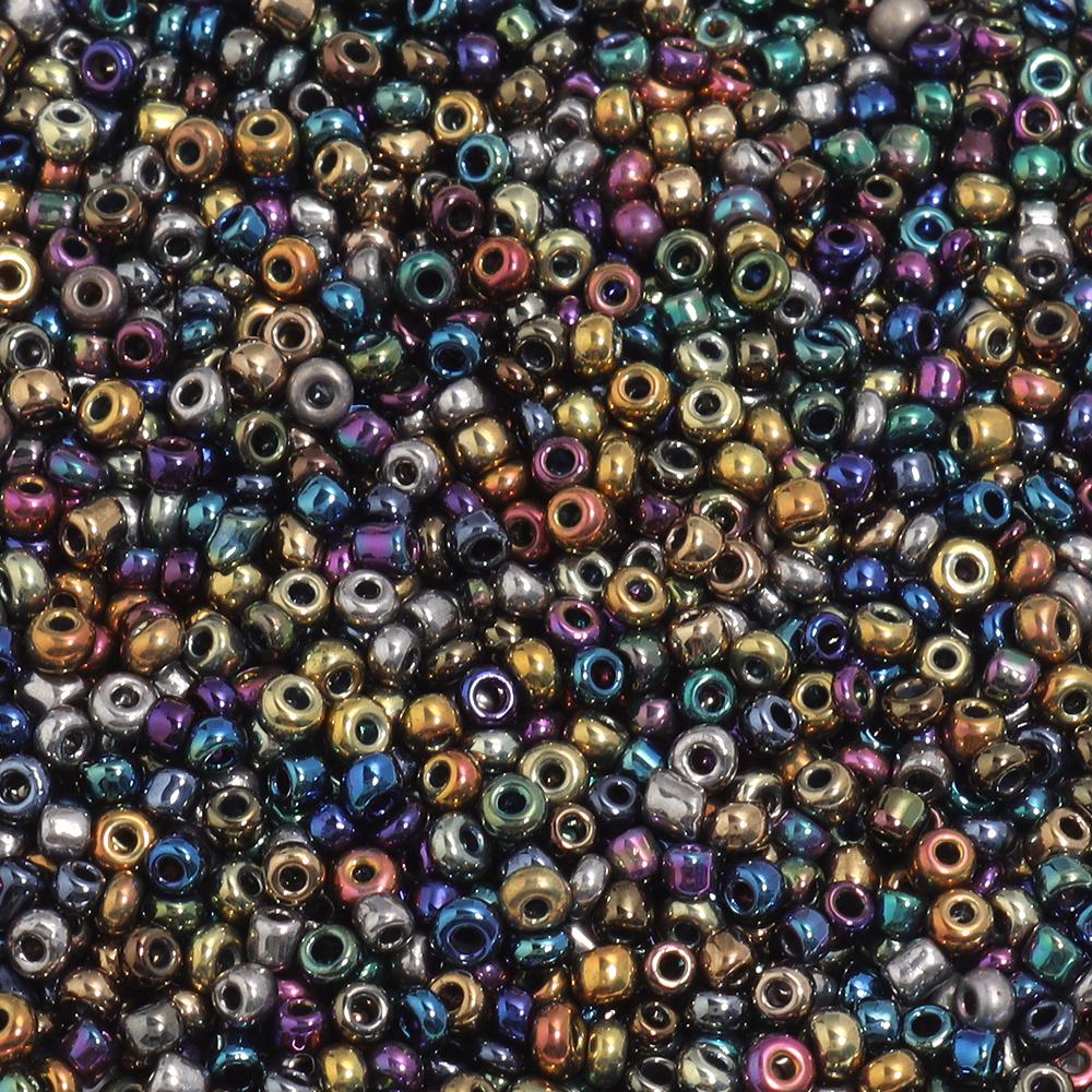 2800pcs/lot 2.5mm Deep Color Glass Seed Beads Round Seed Beads Glass Beads For Jewelry Making DIY Bracelet Necklace Accessories