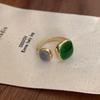 Unique Design Stylish Silver Plated Finger Ring For Women Adjustable And Trendy