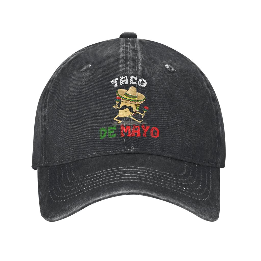 Lets Fiesta Funny Cinco de Mayo Party Baseball Caps Distressed Cotton Mexican Celebration Snapback Cap Unisex Women Gift Caps Hat