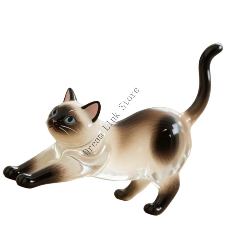 Creative Cats Hair Keepsakes Display Box For Pet Lover Gift Plastic Clear Decorative Container To Preserve Furs Memory