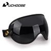 Uchoose Adatta a Tutti Casco Integrale Mezzo Casco Moto Vintage Retro Scudo Bolla Visiera Lente Occhiali da Sole Occhiali Accessori