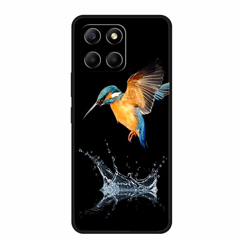 Phone Case For Honor X7d 5G 2025 Back Cover Case X 7 D Shockproof Black Silicone Soft Coque For Honor 400 Smart Play 10T 5G Case
