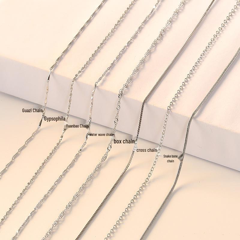 Universal DIY Adjustable Clavicle Cross Chain Necklace for Women