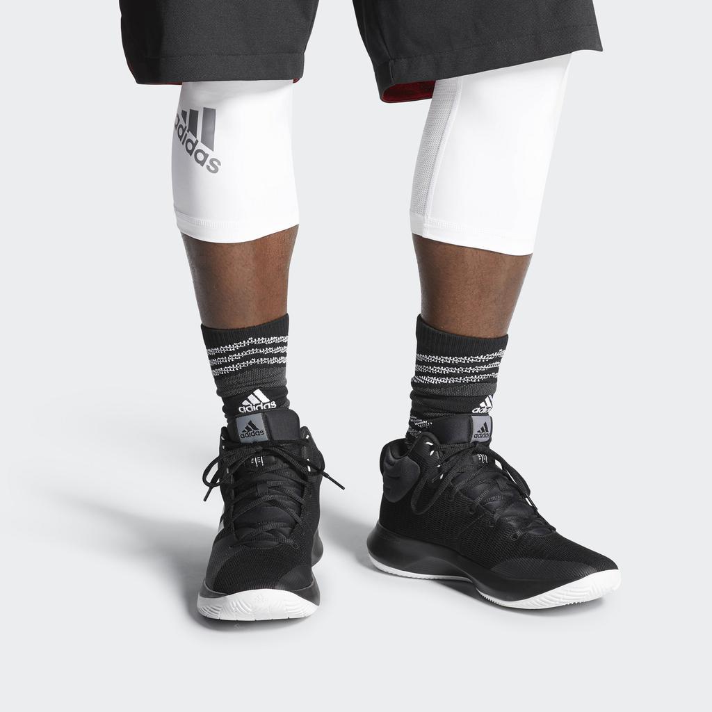 Adidas Pro Elevate Core Black White Men Sneakers Cloud-White AP9831