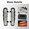 DRL Für Ford Edge Everest 2011 2012 2013 2014 LED Tagfahrlicht Auto Nebel Lampe Weiß Gelb Blinker Auto zubehör