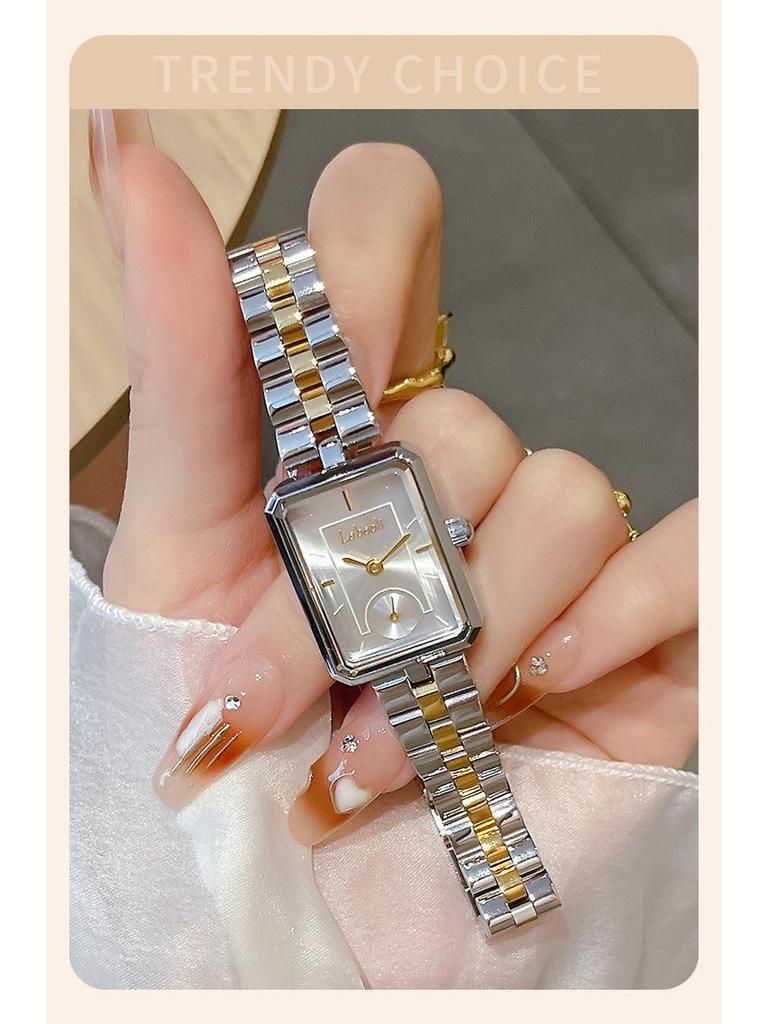 La Baoli LA761 Women's Waterproof Quartz Steel Band Wristwatch