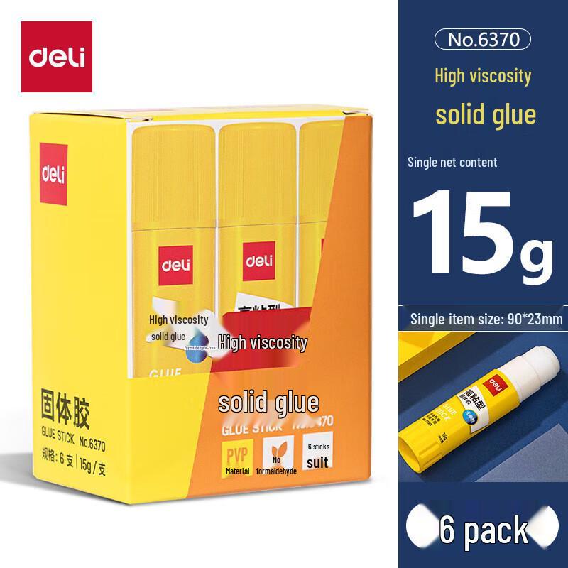 Deli 15g PVP Solid Glue Stick