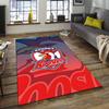 1pc Football Team Design Area Rug - Non-Slip, Soft & Cozy Floor Mat for Living Room, Bedroom, Office - Indoor/Outdoor Decorative Carpet