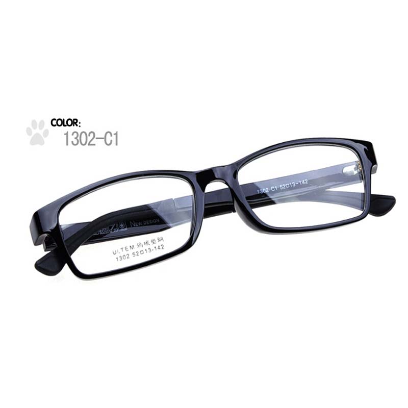 TR90 Plastic Frames Spectacles For Female Male Eyeglasses Optical Grade Super Light Sample Spectacles Frames 1302
