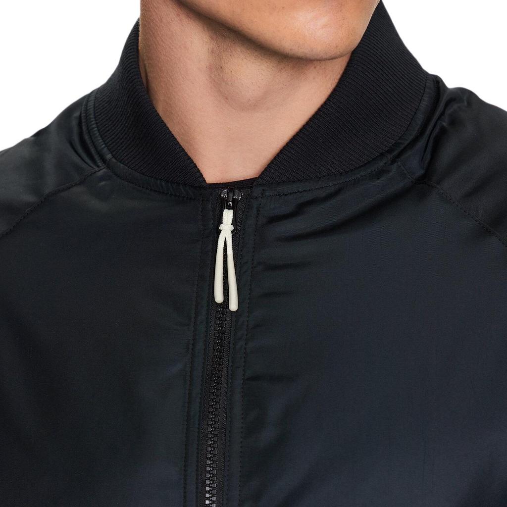 Converse Jackets Men's Black Baseball Collar Moderate Other 10024620-A01