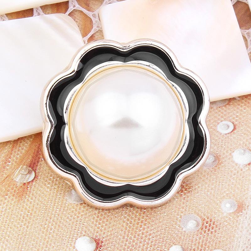 10Pcs Pearl Buttons Pajamas Coats Sweaters Women'S Round Versatile High-End Decorative Buttons Daquan Clothes Accessories