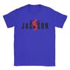 Michael Air Jackson TShirts Unisex Funny Cotton Tees Round Collar Short Sleeve T Shirts Birthday Gift Tops